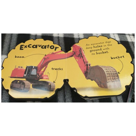 Diggers Rough and Tough Toddler Board book - Picture 5 of 5